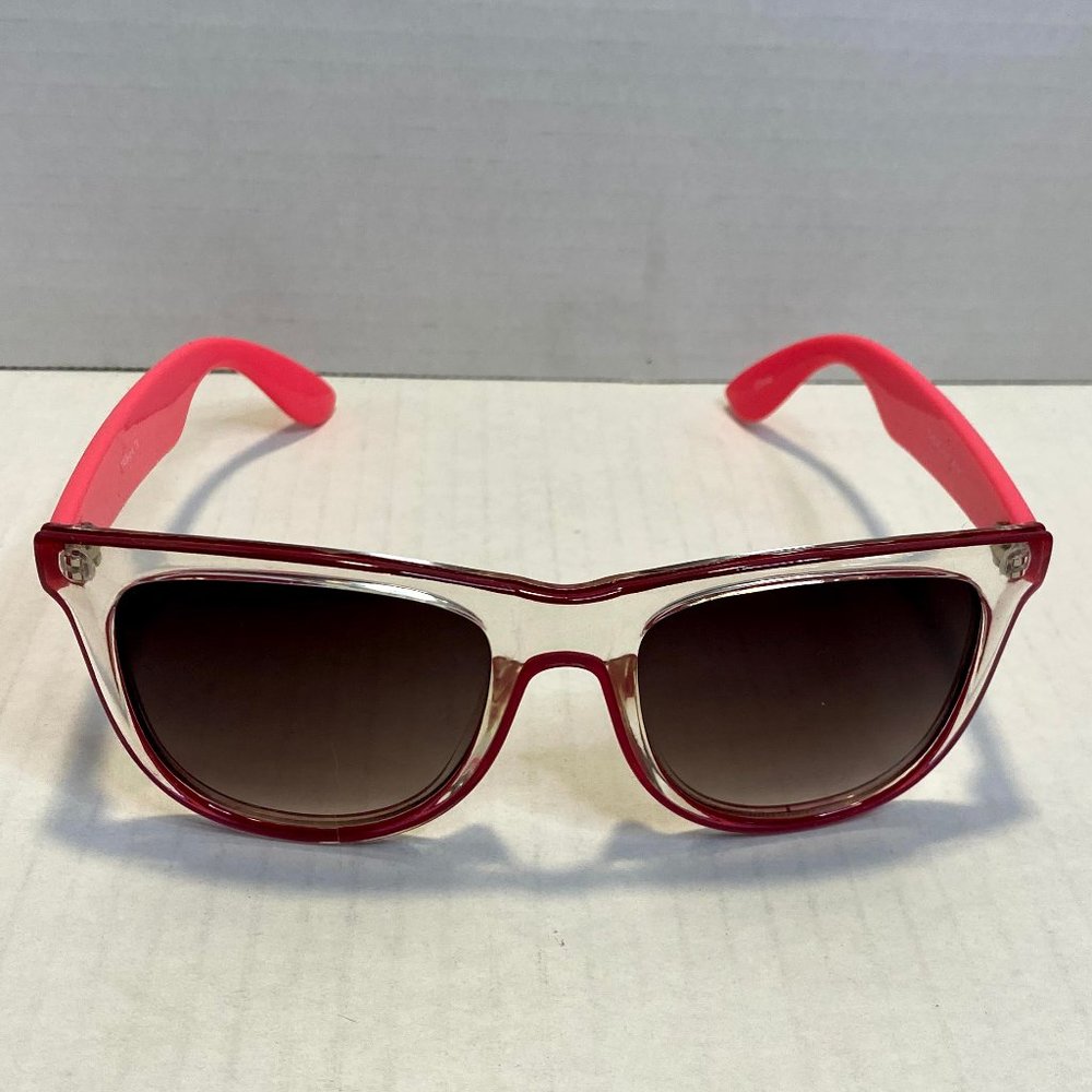 Solaray Clear & Pink Sunglasses